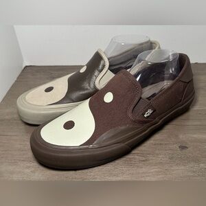 Straye‎ Vista XR One Love II Acid Drop Brown Slip On Skate Shoes -Size 10 EUC.